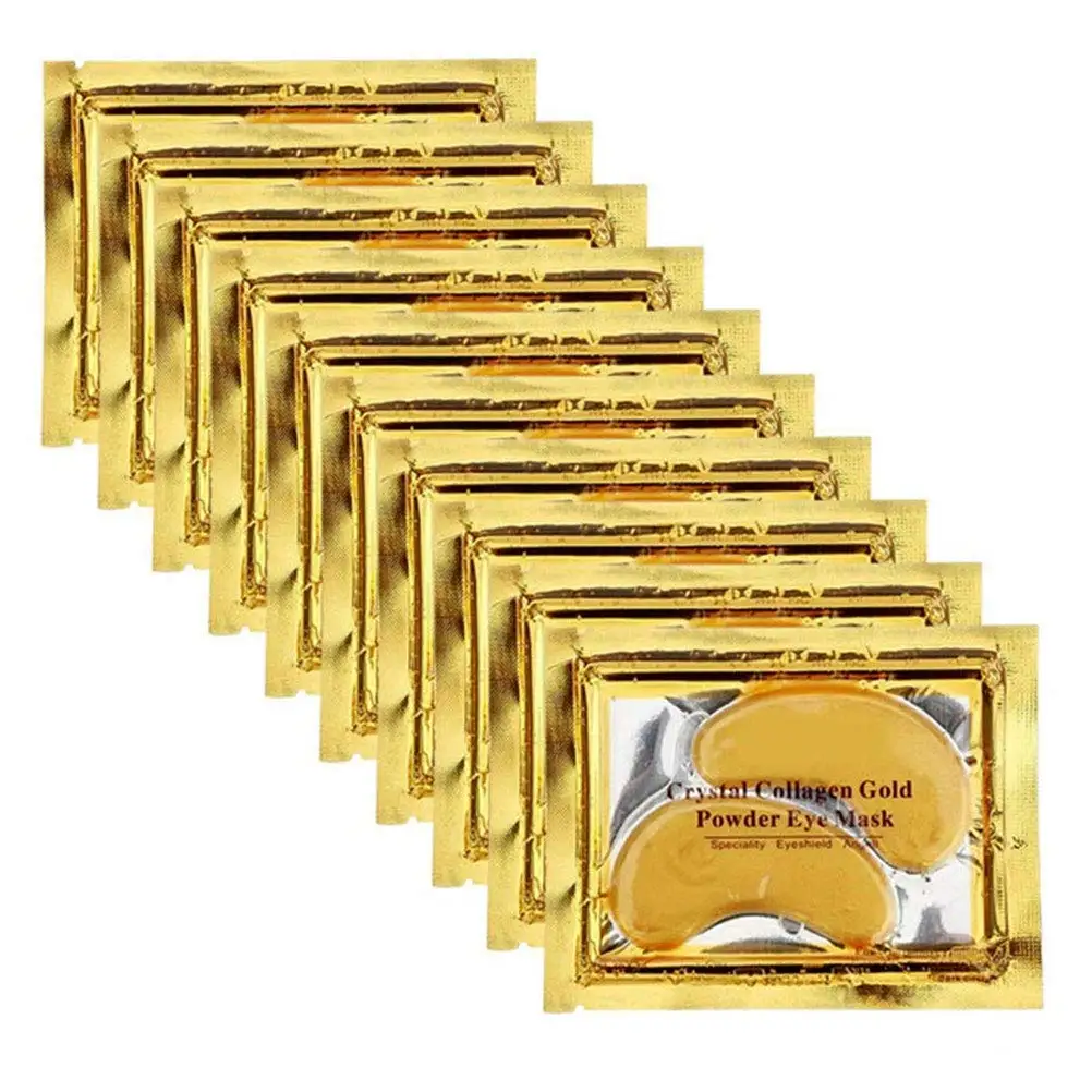 

Custom Under Eye Collagen Patches, 24k Gold Moisturizing Under Eye Mask, Under Eye Gel Pads for dark circles and puffiness, Gold,black,white,purple