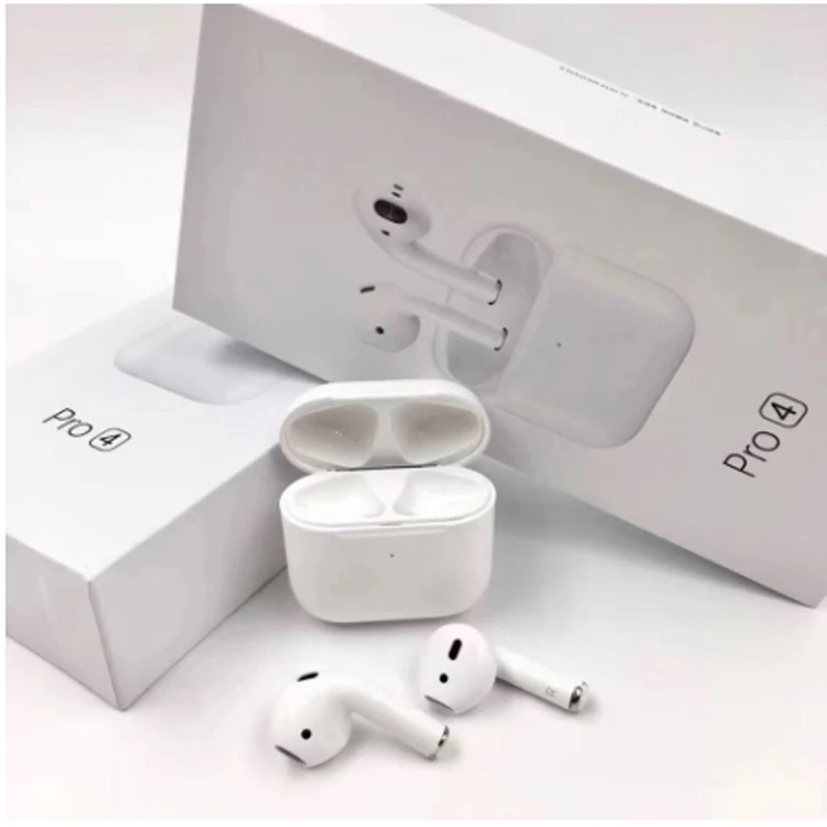 

Best Wireless BT Earphone Mini Air Pro 4 In Ear Stereo Auriculares Earbuds For Apple