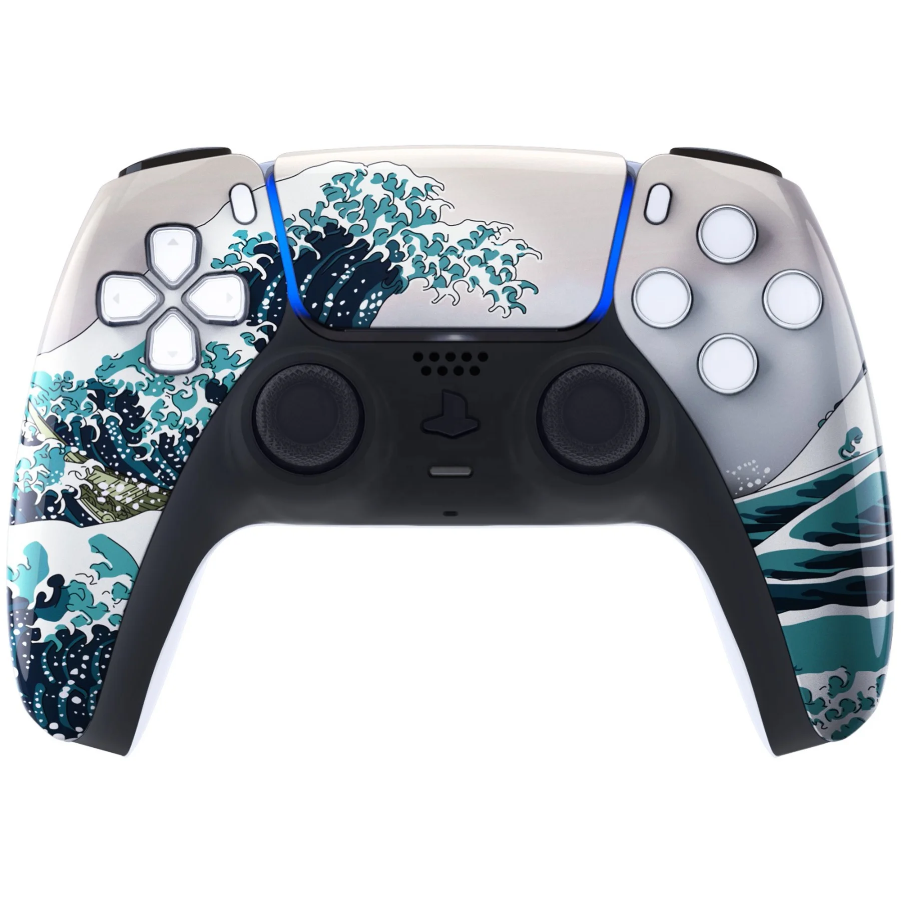 

Customized Faceplate With Touchpad Front Shell Case Housing For Dualsense PS5 Wireless Game Controller