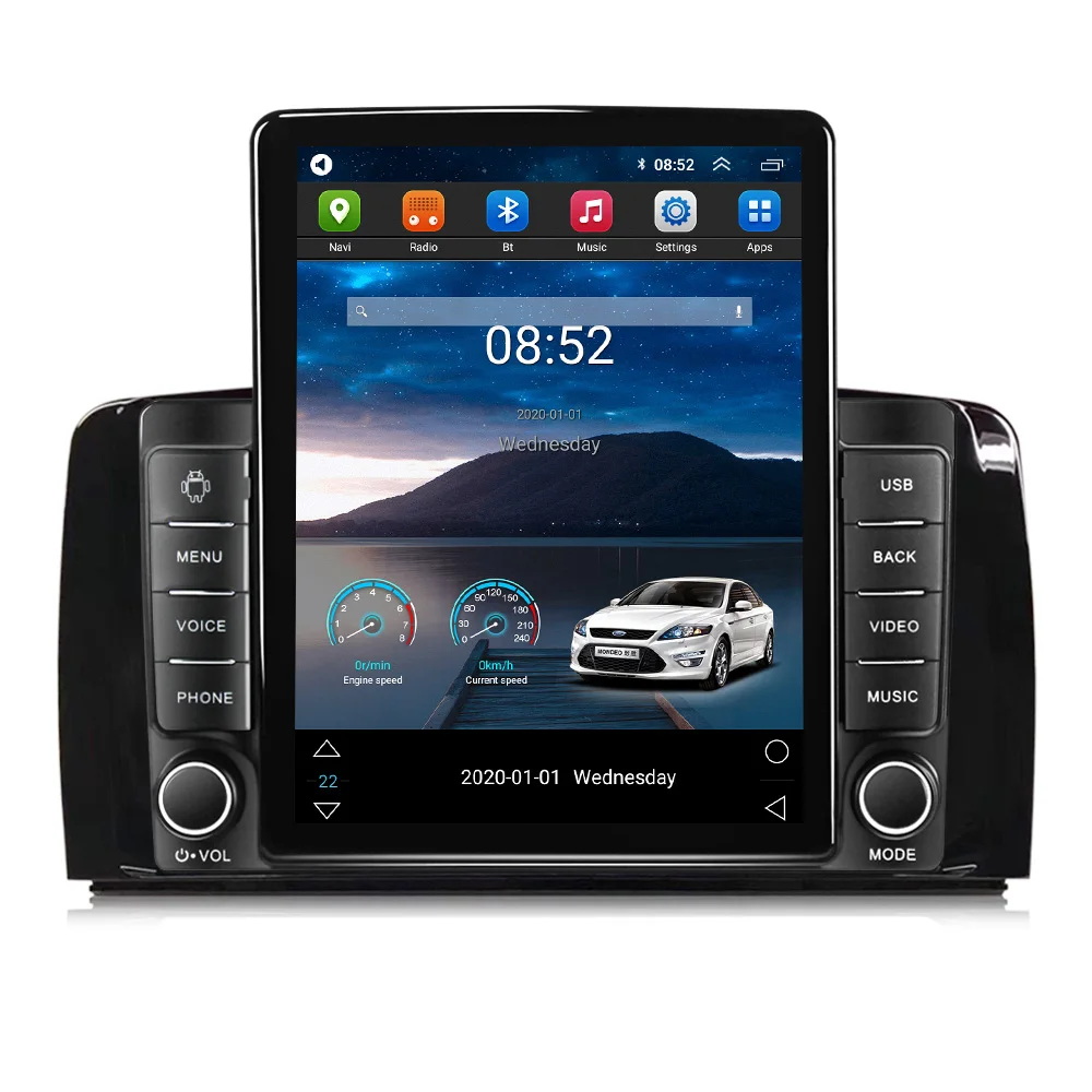 

MEKEDE 9.7 Inch car stereo for Mercedes Benz R-Class W251 R300 car multimedia player Android 11 IPS Tesla Screen RDS Car audio