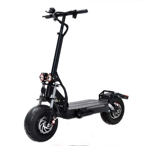 60v lithium battery Hot fat wheels adult fastest 13inch 5600w dual motor off road electric scooter dual motor for dualt