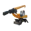 mini hydraulic auger drilling rig for construction usage