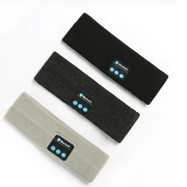 

Sleeping Headphones Headband Thin Soft Elastic Comfortable Wireless Music Headphones Eye Mask for Side Sleeper