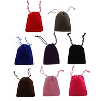 

Velvet Cloth Drawstring Jewelry Bags Pouches Small Candy Gift Bags Christmas Party Wedding Favors Bags