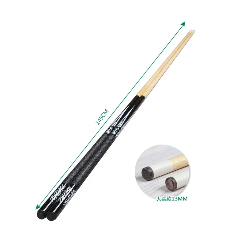 

Competitive price high quality handmade 1/2 joint pool cue billiard cue stick