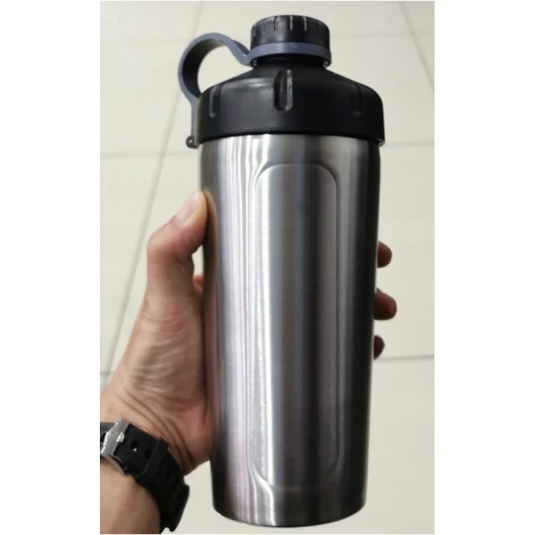 

Stainless Steel Insulation Shaker Protein Bottle 500ml Sports Gym Shaker Bottle Customization, Customized color