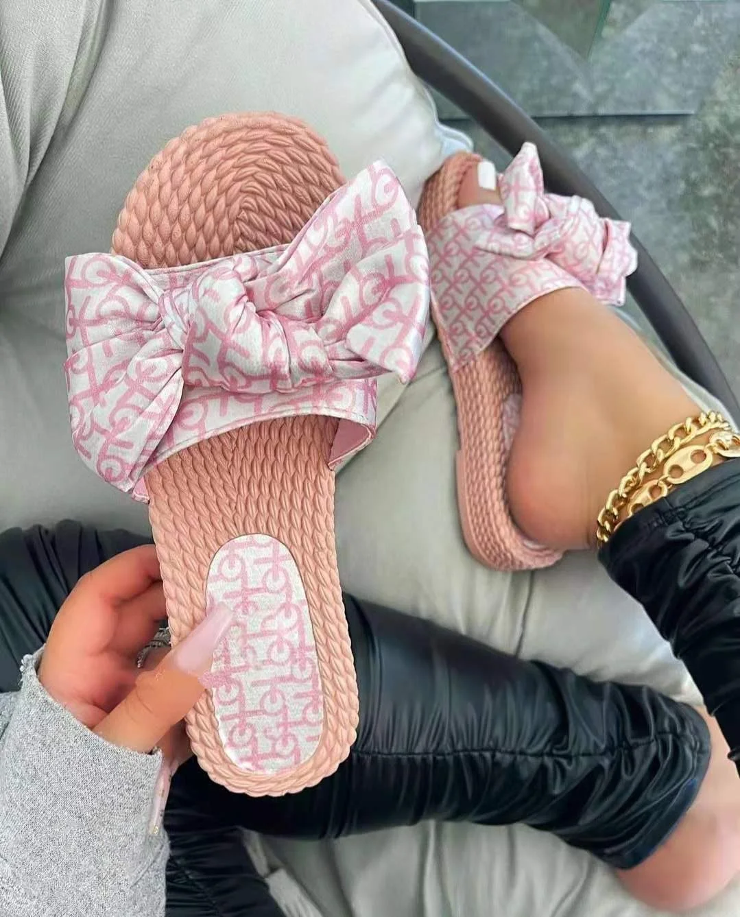 

womens sandals slippers pink slippers indoor platform slide womens slides footwear