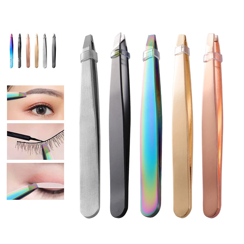 

Eyebrow empty tweezer tube eyebrow scissor and tweezers set professiona eyebrow tweezer packaging