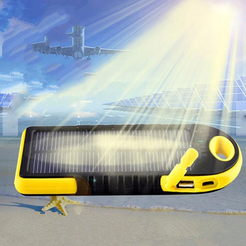 Hot Products 2020 cargador solar 5000mah portable power station cargador solar battery case