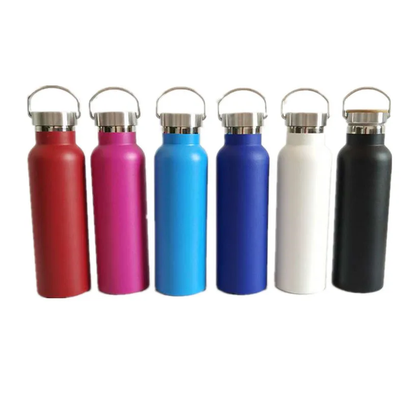 350/500//600/750/1000ml Stainless Steel Vacuum Insulated Water Bottle ...