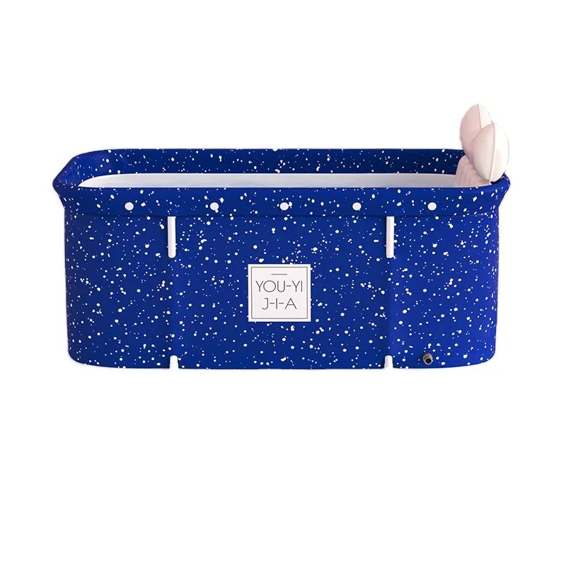 

Blue Star One Get Eight Bathtub Set Portable Folding Tub Bucket Kit for Adult Family