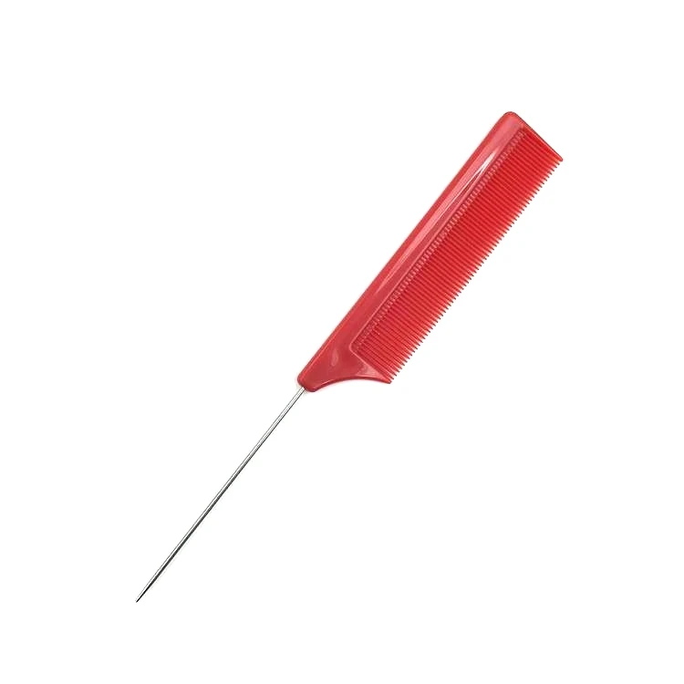

Top Sale Salon Professional Quality Plastic and Metal Pin Tail Combs, Black and could be customized