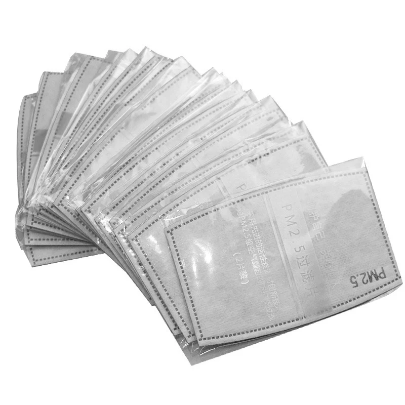 
Disposable 5 Layers Pm2.5 Filter Cotton Face Maskes Filter Pm 2.5 Activated Carbon Maskes Filter for Cotton Dust maskes 