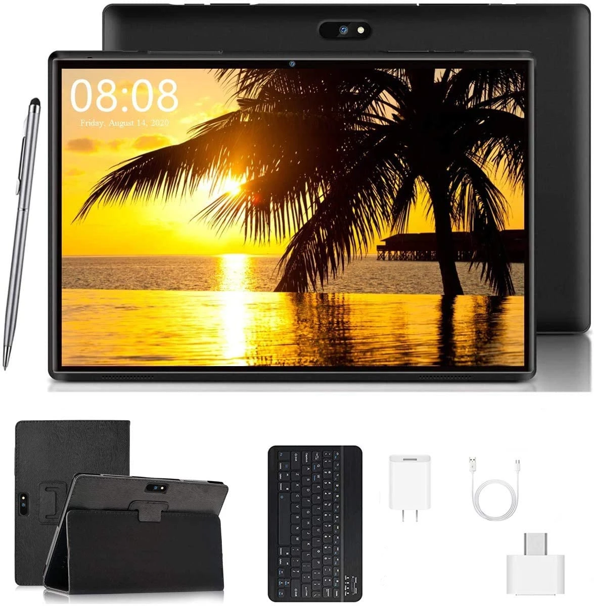 

2021 Bestseller 2 in 1 laptop tablets 10 inches android 4G with keyboard and pen