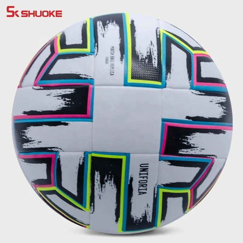 

China Supplier Wholesale Popular Customize Match Training PU Size 5 Colorful Soccer Ball