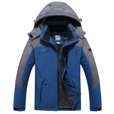 

Men's 2022 Waterproof Ski Jacket Warm Winter Snow Coat Mountain Windbreaker Hooded Raincoat Snowboarding Jackets