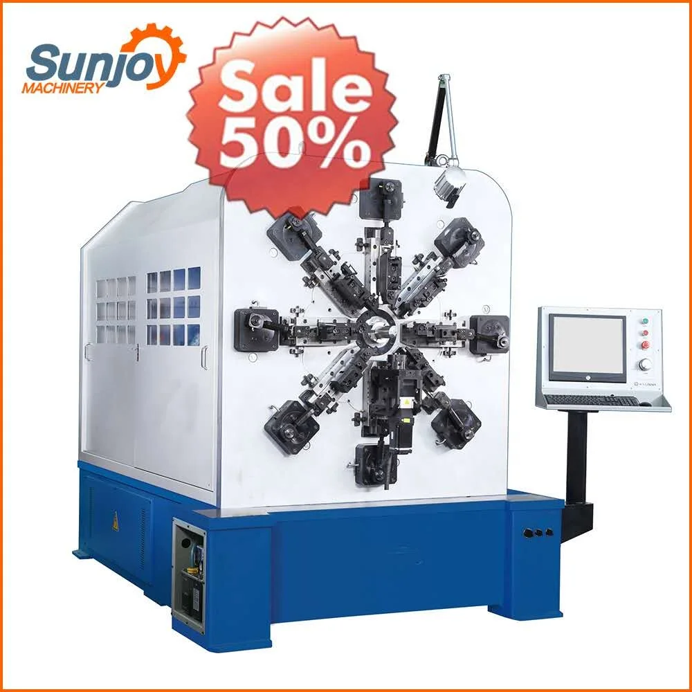 
cnc spring grinding machine SJGB5.0 stainless steel coil polishing machine with ISO from Sunjoy 