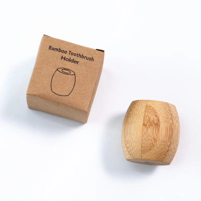 

Natural Eco Friendly Travel Bamboo Tube Stand Cover Bamboo Toothbrush Holder, 100% natural bamboo