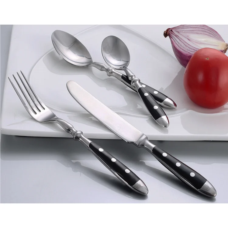 

New Arrival Silverware Set Hot 18/10 304 Selling Stainless Steel Spoon Set Classics Tableware display box