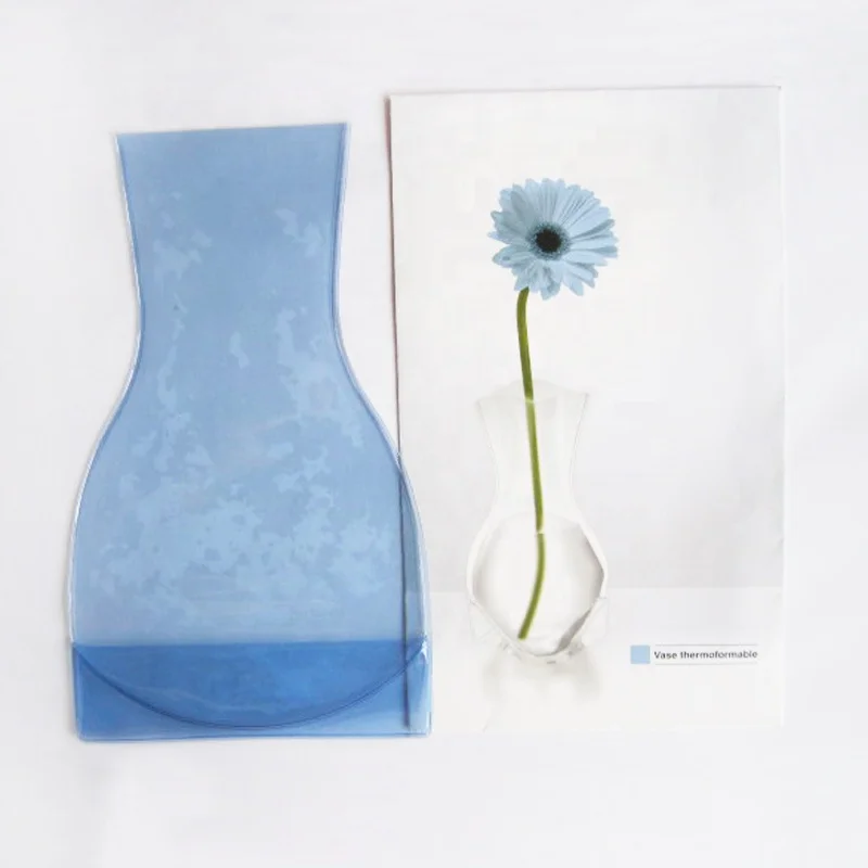 
flexible PVC flower foldable vase for promotion D V074 