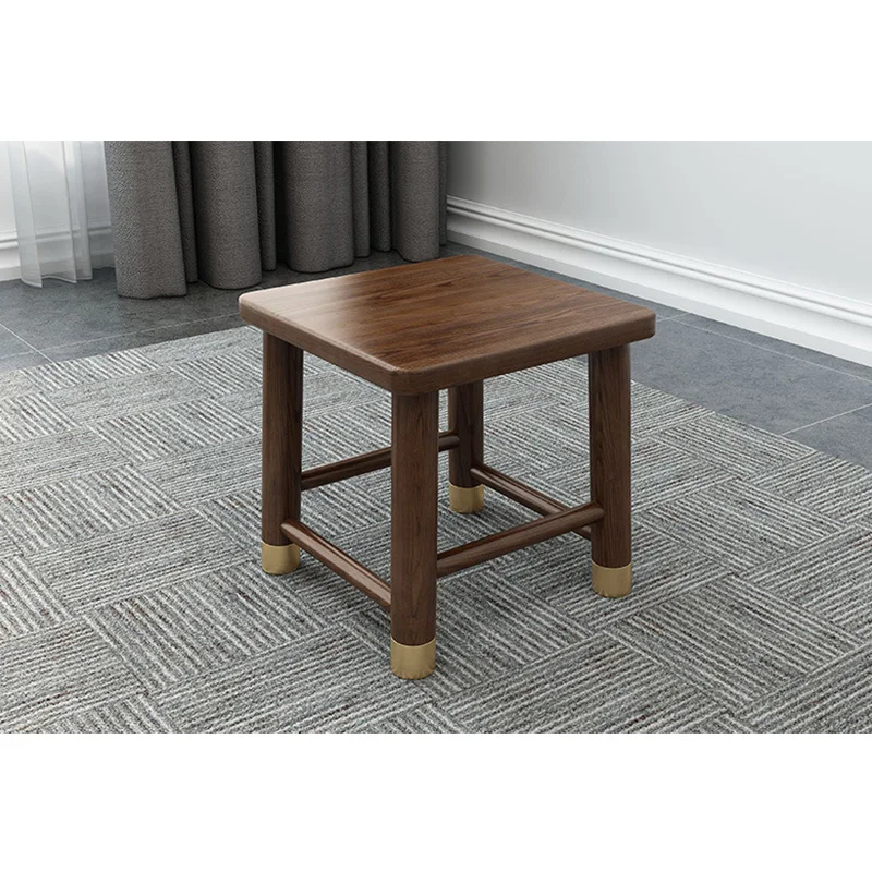product-natural solid wood square low stools designs for dining room ningbo supplier cheap high qual-1