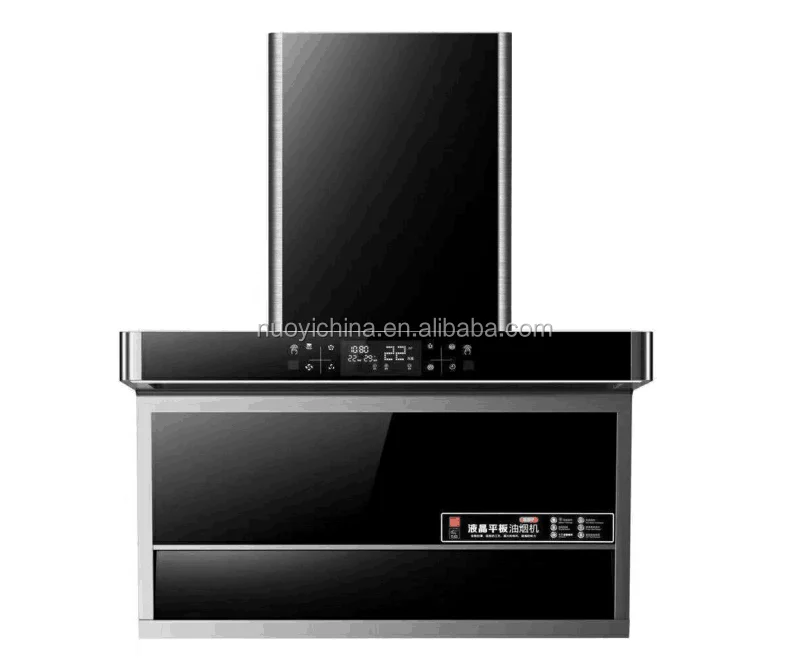 90cm Two Motor Smart Kitchen Chimney Range Hood. Buy Commercial Kitchen Chimney Hood,Two Motor