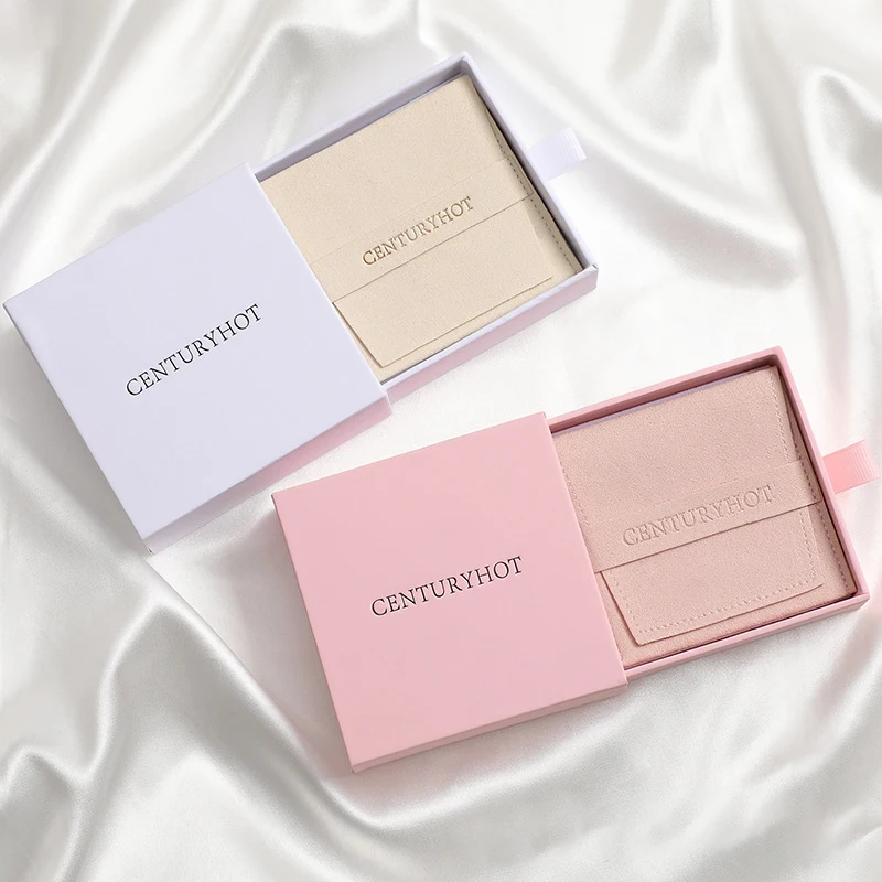 

Tongxing Pink Wholesale Custom Logo Ring Bracelet Drawer Paper Boxes Packaging Gift Printed Sliding Jewelry Box With Bag