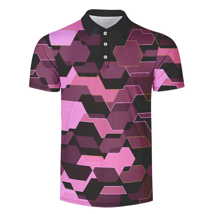 

Fashion Casual Wear Men Polo T Shirt Knitted Fabric Custom Made Sublimation Polo Wear Golf Shirt, Navy, black