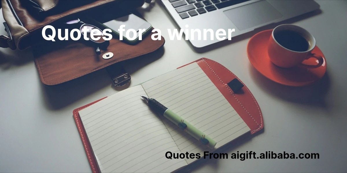 quotes for a winner