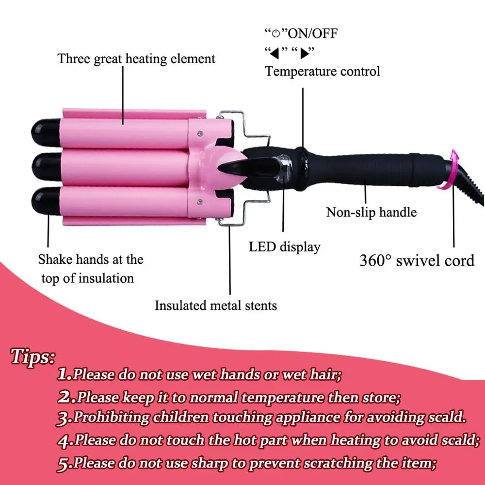 ceramic curling iron hair curler