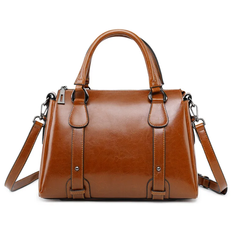 

Low Moq Real Good Quantity Luxury Hand Bag Wholesale China Manufacturer Pure Genuine Leather Handbags