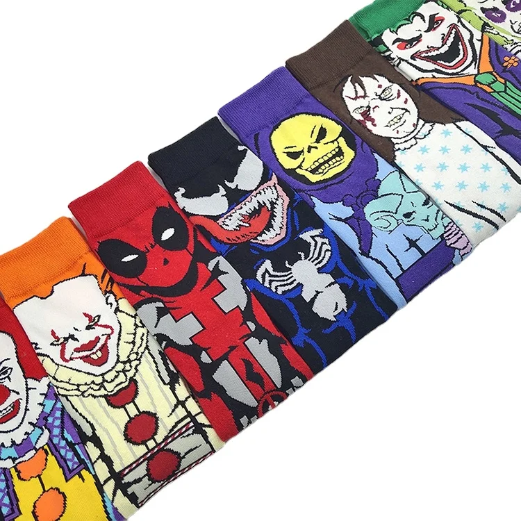 

Hot Sale Good Quality Cotton Designer Non-slip Hip Hop Trendy Socks Unisex Custom, As picture shows
