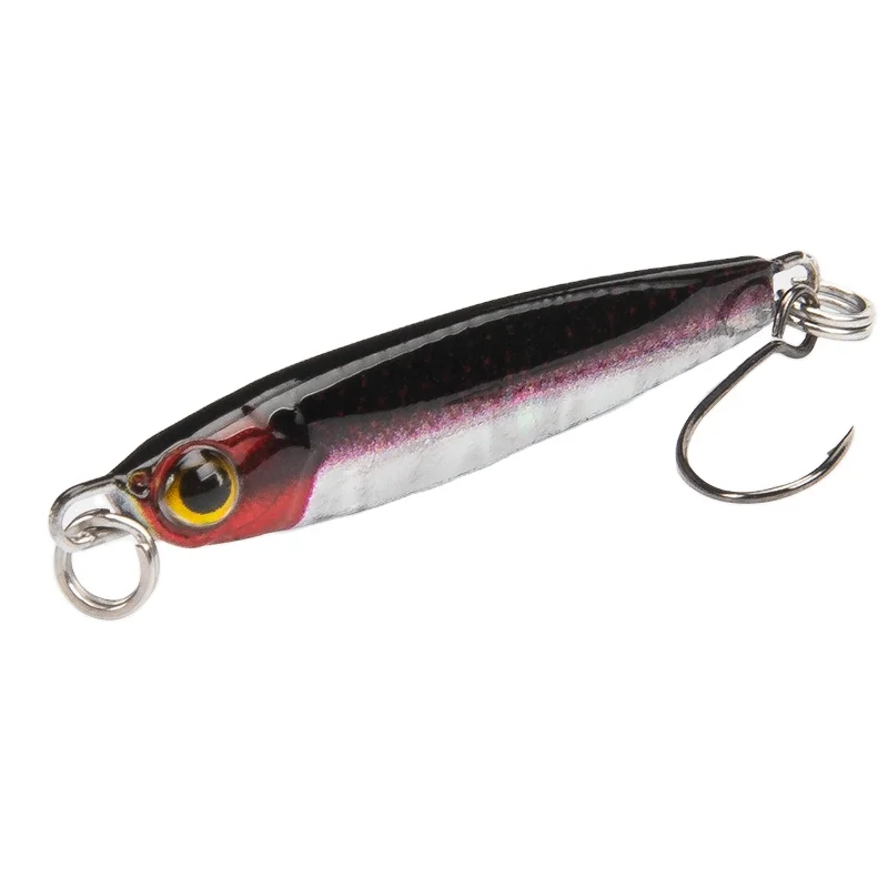 

4007 Fast Fall Metal Jig Lures 40g 60g Luminous Sinking Artificial Bait Slow Jigging Salt Water Fishing Tackles, 4 colors