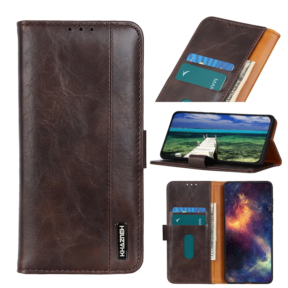 

Bison pattern PU Leather Flip Wallet Case For Samsung Galaxy A03 European version 166 With Stand Card Slots, As pictures