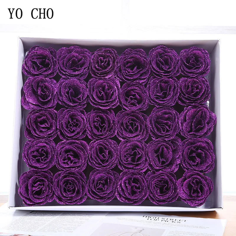 Yo Cho 30pcs Shining Preserved Rose Head In Box Wedding Valentine's Day  Gift Crystal Preserved Eternal Roses Flower In Gift Box - Buy Preserved  Flowers Eternal,Preserved Flower Arrangement,Preserved Flower Box Product on