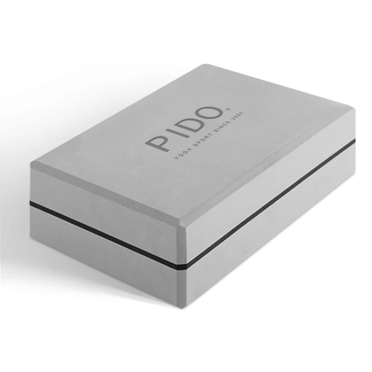 

PIDO yoga or pilates high density EVA block, Gray