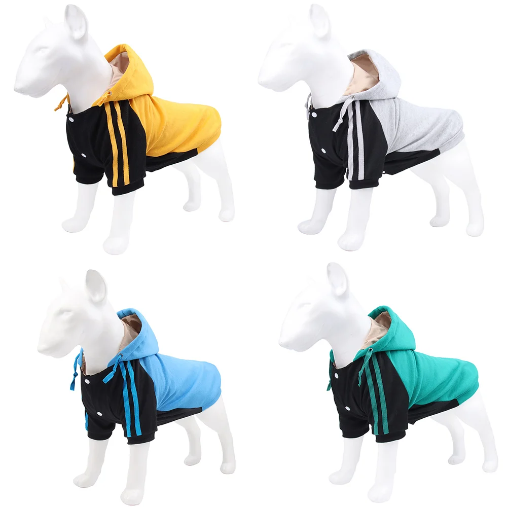 

Ropa Para Perros De Perro Mascota Hund Chien Perro Cane Animaux Huisdier Dogs Gato Cat Pet Clothes Warm Button Hoodies Products, Picture showed
