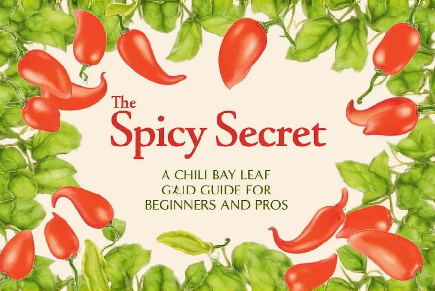 Chili Bay Leaf in a Spice Jar