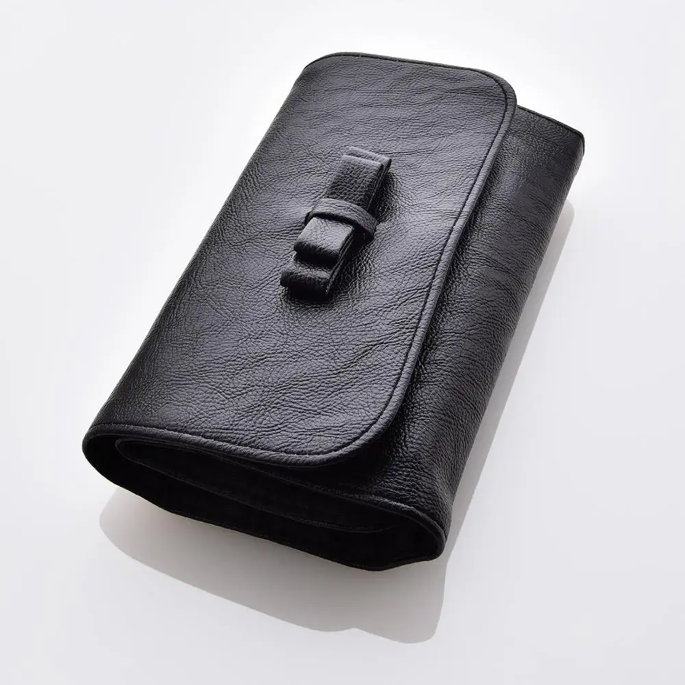 

Travel mesh Black makeup brush bag mesh cosmetic pouch