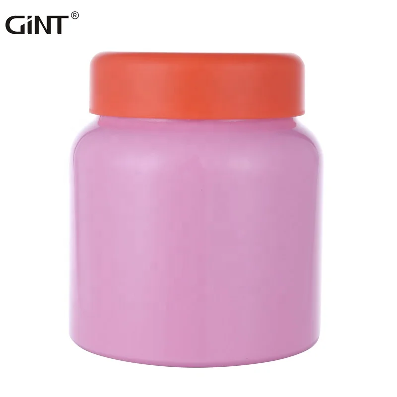 

2021 Double Wall with lid Thermal portable lunch box 304 stainless steel Vacuum lunch jar Insulated food soup jar, Various colors & customized