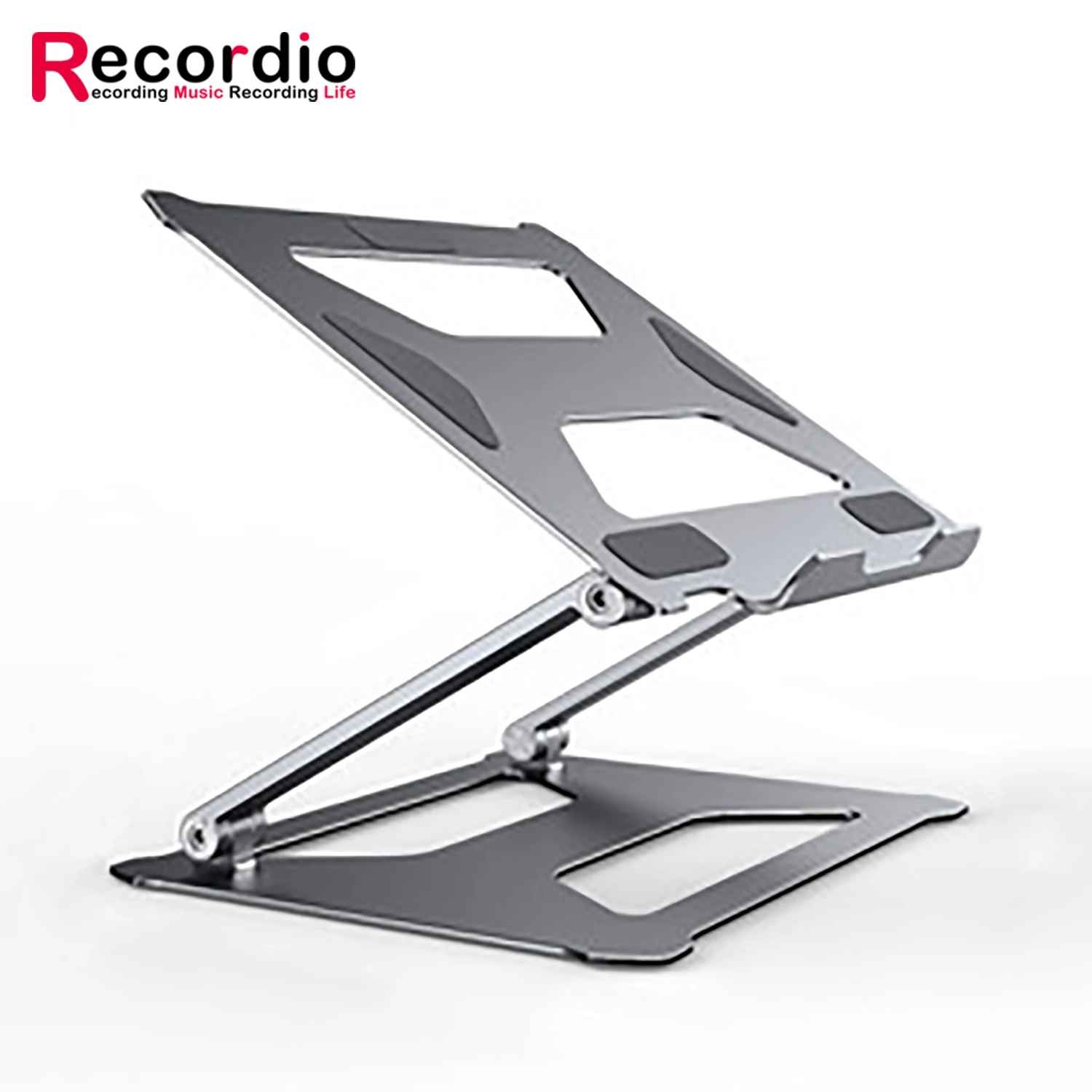 

GAZ-MP07 High Quality Portable Folding Double-layer Aluminum Laptop Holder Height Adjustable Laptop Computer Table Stand