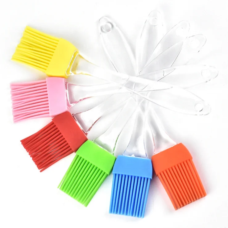 

100% Food grade silicone brush, silicone BBQ brush, colorful party brush, Any color