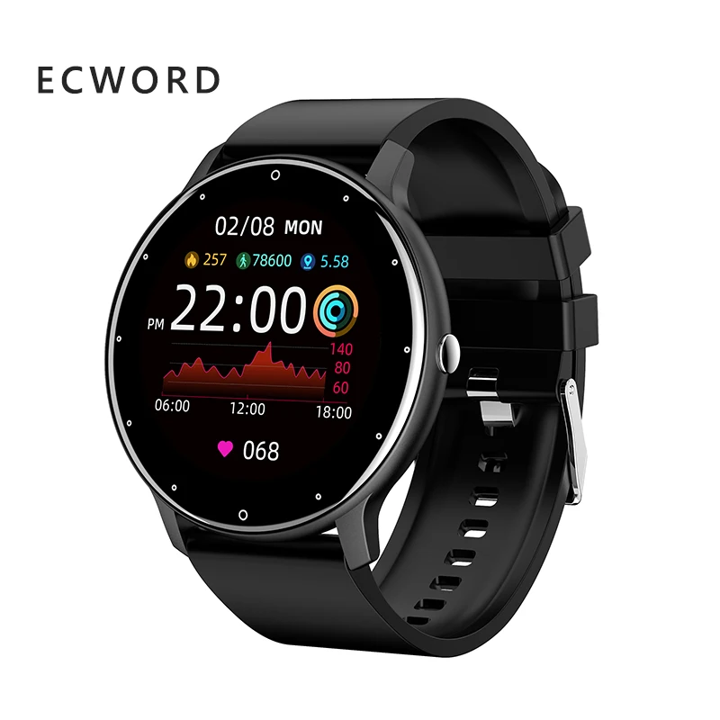 

Round Smart Watch BT Call Cheap Watches Men Women Fitness Watch Blood Pressure Oxygen Wristband Sport Smartwatch