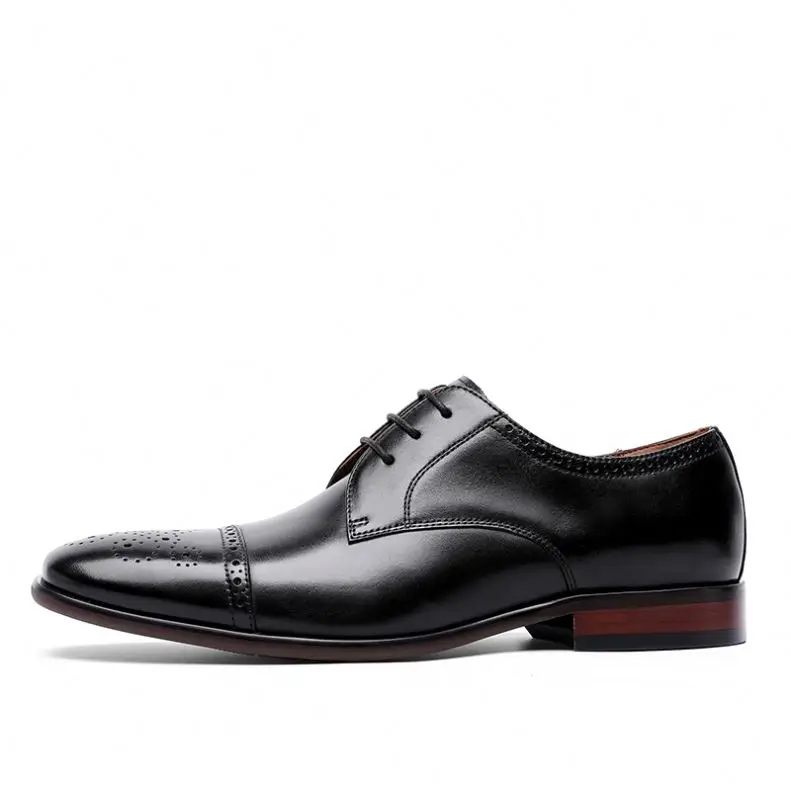 

High Quality Handmade black leather men's casual shoes, Customer's requirements