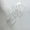 Counter dish bowl supermarket food warehouse storage rack dishes holder metal wire bowl packaging display stand
