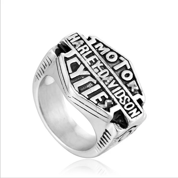 

Crow stainless steel jewelry fashion personality men's ring retro ring titanium steel locomotive ha ring