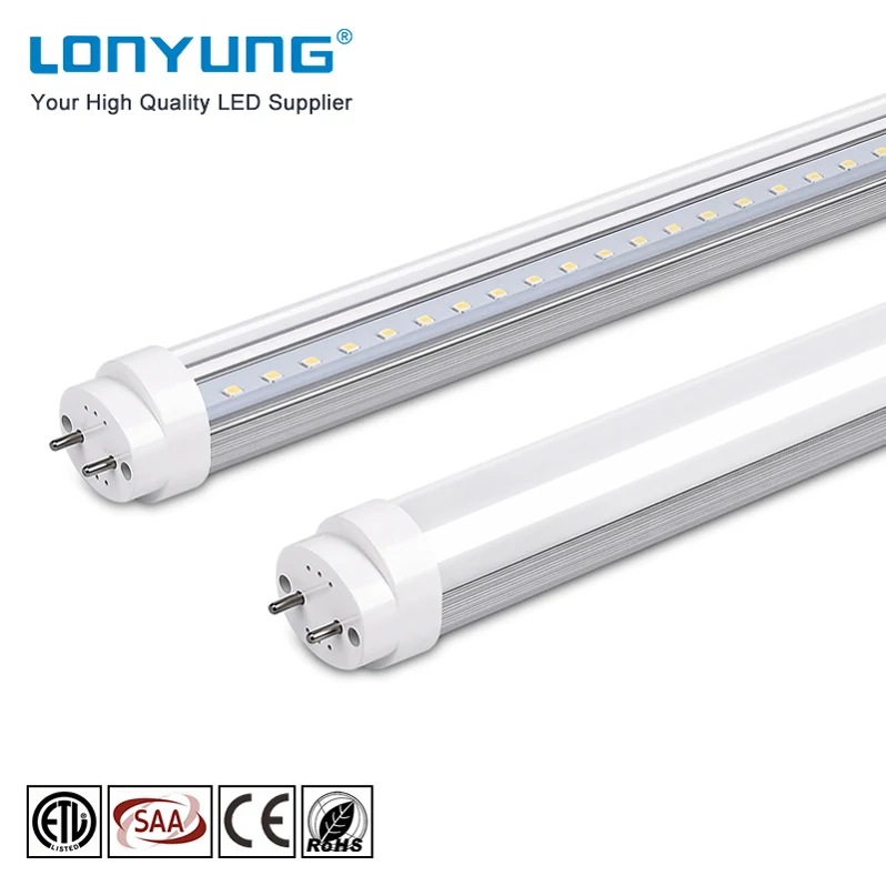 Lonyung Offices Factories Libraries shops Full Spectrum al+pc 18w 4ft 2ft 8ft tube lighting led tube lamp