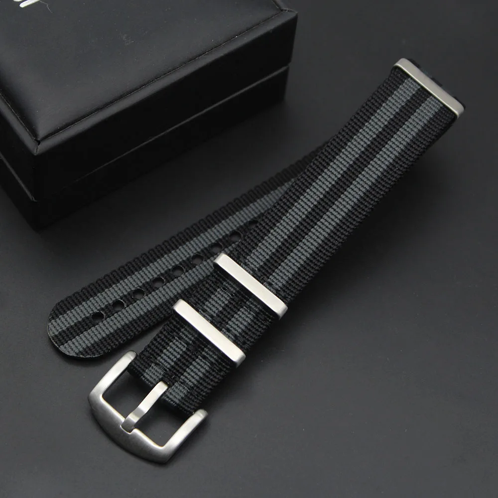 

24mm Premium-grade Nylon Vintage Bond Nato Watch Strap 22 mm Nato Strap Seatbelt