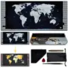 2019 newest 24x17" large stock deluxe custom scratch off world map with flags scratch off travel map