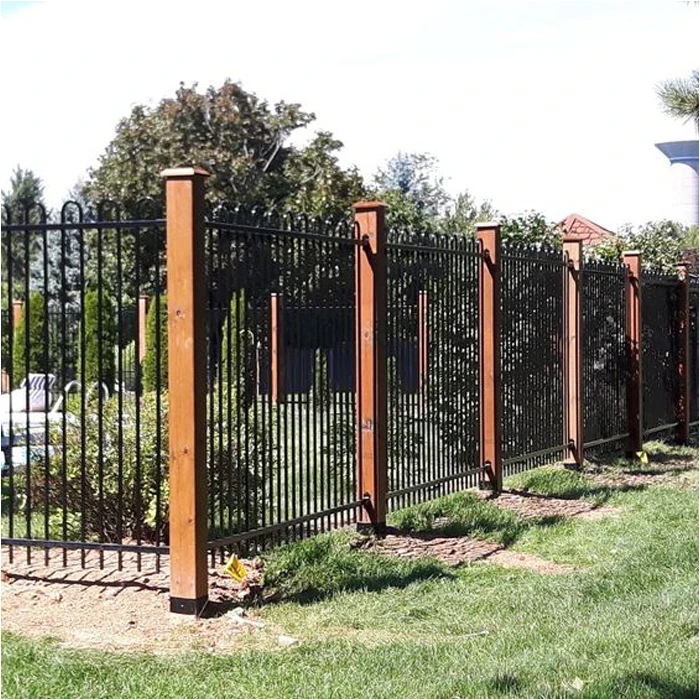 

Customized Laser Cutting Perforated Metal Fence Garden Fence Aluminum Fencing Trellis Gates Garden, Customized color